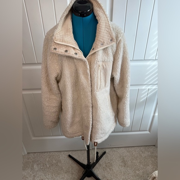 Madewell Sherpa Jacket size Large - Picture 1 of 7
